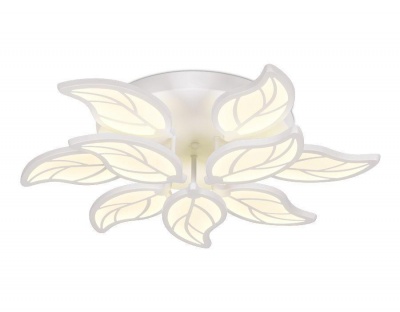 Ambrella Потолочный светодиодный светильник с пультом FA460/6+3 WH белый 135W 670*590*120 (ПДУ РАДИО 2.4)