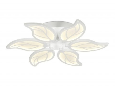 Ambrella Потолочный светодиодный светильник с пультом FA459/6 WH белый 90W 560*480*80 (ПДУ РАДИО 2.4)