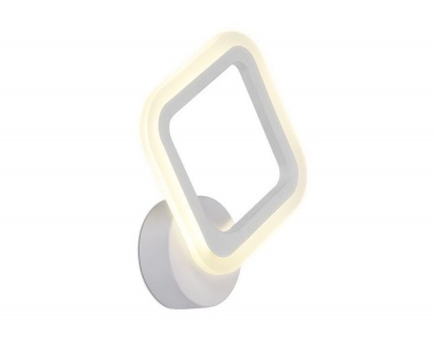 Ambrella Настенный светодиодный светильник FA539 WH белый 6400K/3000K/4200K 15W 260*230*60