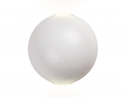 Ambrella Настенный светодиодный светильник FW130 WH/S белый/песок LED 3000K 10W D100*100