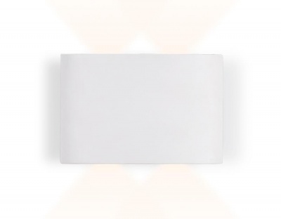 Ambrella Настенный светодиодный светильник FW142 WH/S белый/песок LED 3000K 4W 120*80*40
