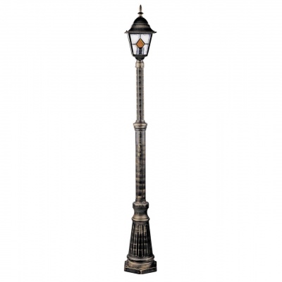 Arte Lamp Berlin Коричневый/Прозрачный Светильник уличный наземный 1x75W E27