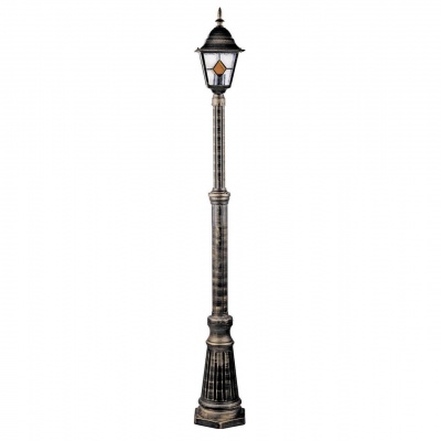Arte Lamp Berlin Коричневый/Прозрачный Светильник уличный наземный 1x75W E27