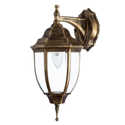 Arte Lamp Pegasus Коричневый/Прозрачный Светильник уличный настенный 1x60W 1xE27