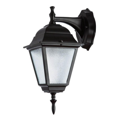 Arte Lamp Bremen Черный/Прозрачный Светильник уличный настенный 1x60W E27