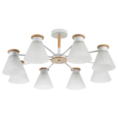 Arte Lamp A1031PL-8WH Люстра потолочная