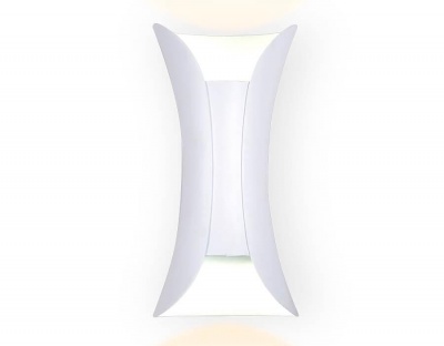 Ambrella Настенный светодиодный светильник FW192 WH/S белый/песок LED 4200K 10W 100*200*85