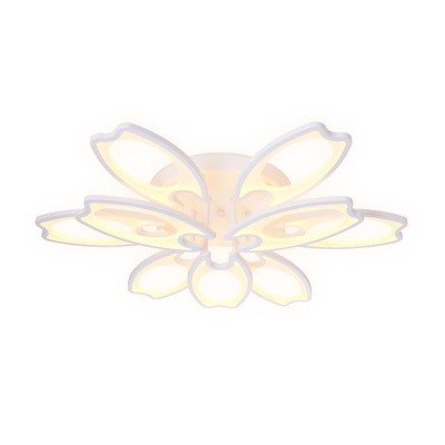 Ambrella Потолочный светодиодный светильник с пультом FA579/6+3 WH белый 162W 700*640*120 (ПДУ РАДИО 2.4G)