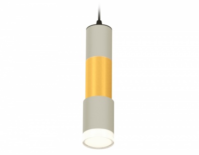 Ambrella Комплект подвесного светильника XP7423042 SGR/PYG/CL серый песок/золото желтое полированное/прозрачный MR16 GU5.3 (A2302, C6314, A2062, C6327