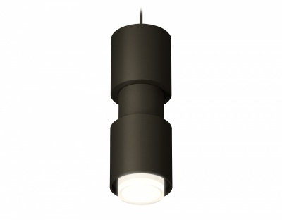 Ambrella Комплект подвесного светильника с акрилом XP7723031 SBK/FR/CL черный песок/белый матовый/прозрачный MR16 GU5.3 (A2311, C7723, A2011, C7402, A