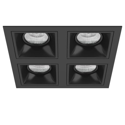 Комплект из светильников и рамки DOMINO Domino Lightstar D54707070707